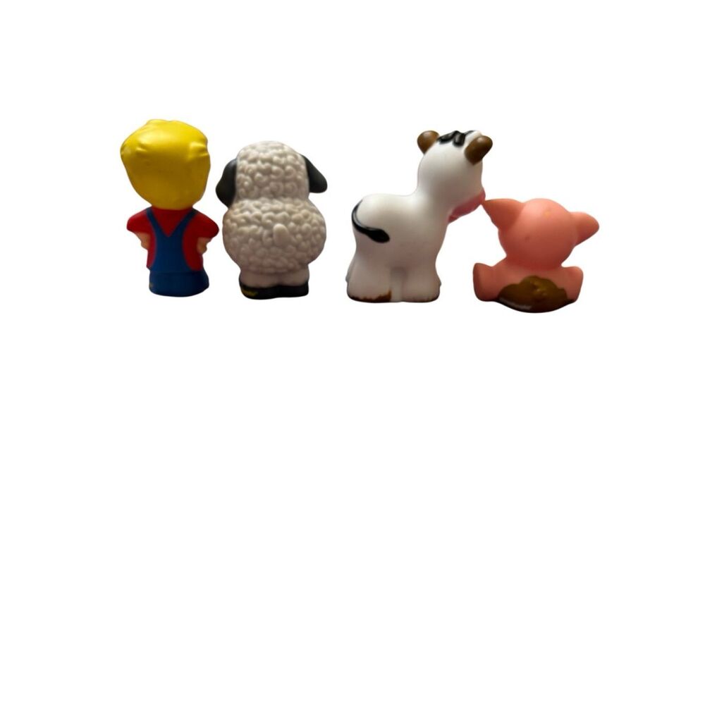 Fisher Price Little People Farmer Sheep Pig Cow Farm Animals - Picture 2 of 5